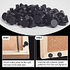 144Pcs 6 Styles PVC Plastic Non-slip Furniture Pads FIND-GF0007-82-4
