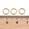 Ion Plating(IP) 304 Stainless Steel Closed Jump Rings STAS-G393-06G-07-2