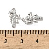 Brass Micro Pave Cubic Zirconia Pendants KK-H455-38P-3