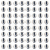 100Pcs Crackle Transparent Glass Beads GLAA-TADJ0001-12A-2