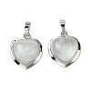 Natural Quartz Crystal Pendants G-C114-03P-25-1