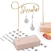 Metal Word Bar Earring Display Stands PW-WG61B9A-01-2