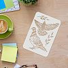 Large Plastic Reusable Drawing Painting Stencils Templates DIY-WH0202-217-3