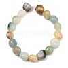 Natural Flower Amazonite Beads Strands GG-CBA787B-A26-5