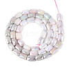 Anti-Tarnish Electroplate Glass Beads Strands GLAA-T025-29D-2