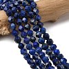 Natural Lapis Lazuli Beads Strands G-Z119-A39-01-1