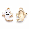 Golden Plated Alloy Enamel Pendants ENAM-T009-94-RS-1