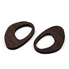 Natural Wenge Wood Pendants WOOD-T023-55A-01-3