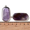 Natural Amethyst Pendants G-G063-02B-3