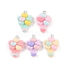 Opaque Resin Pendants MACR-P043-N07-1