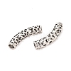 Tibetan Style Alloy Hollow Curved Tube Beads FIND-Z063-34AS-2