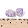 Synthetic Shell Dyed Carved Beads SHEL-K007-17-3