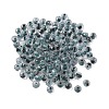 130Pcs 10G Transparent Glass Seed Beads GLAA-V001-07A-1