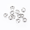 Tarnish Resistant 304 Stainless Steel Open Jump Rings STAS-H437-9x1mm-1