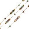 Brass Handmade Beaded Chains CHC-P011-A01-G-1