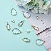 18Pcs 3 Styles Glass Charms KK-SZ0002-63-3