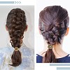 6Pcs 3 Colors Alloy Hair Ties DIY-CY0001-80A-5
