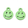 Spray Painted Alloy Charms PALLOY-T075-121A-RS-2