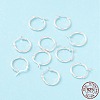 925 Sterling Silver Hoop Earrings STER-P047-13B-S-4