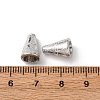 Tibetan Style Cone Alloy Bead Caps TIBE-Q044-13P-RS-3