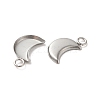 Tarnish Resistant 304 Stainless Steel Pendant Cabochon Settings LS-STAS-P210-05P-2