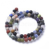 Natural Mixed Gemstone Beads Strands G-F668-09-6mm-2