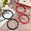 ABS Plastic Ring Shape Purse Handle AJEW-CA0001-14-4