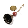 Christmas Iron Bell Hanging Ornaments HJEW-JM02443-3