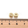 Brass Micro Pave Cubic Zirconia Beads KK-C106-14G-2