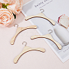 SUPERFINDINGS 12Pcs Wood Doll Hangers DIY-FH0006-63B-4