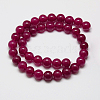 Natural Malaysia Jade Bead Strands G-M101-8mm-08-2