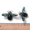 Tibetan Style Alloy Insect Brooches JEWB-A021-03AS-09-3