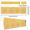 Self Adhesive Gold Foil Embossed Stickers DIY-WH0575-066-2