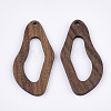 Walnut Wood Pendants WOOD-S054-18-2