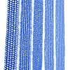 Electroplate Glass Beads Strands EGLA-A044-P4mm-B17-2