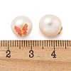 Round Natural Freshwater Pearl Beads PEAR-K009-11G-01-3