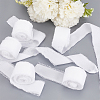 5 Rolls 5M Satin Frayed Ribbon SRIB-DR0001-01B-4