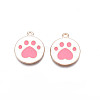 Alloy Enamel Pendants ENAM-S115-149A-2