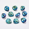 Faceted K9 Glass Rhinestone Charms RGLA-F053-A-001BB-1