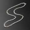 304 Stainless Steel Curb Chain Necklaces NJEW-JN03555-1