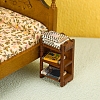 MDF Board Storage Shelf Miniature Ornaments PW-WG692AB-01-3