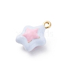 Alloy Enamel Charms ENAM-E362-08D-2