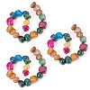 3 Strands Natural Agate Beads Strands G-TA0002-72-1