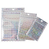 60Pcs 3 Styles Laser Plastic Resealable Bags ABAG-TA0001-56C-4