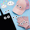 20Pcs Eyes Polyester Embroidery Iron on/Sew on Patches DIY-GA0010-06A-01-4