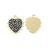 Rhinestone Pendants KK-C246-01LG-2