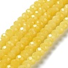 Baking Painted Imitation Jade Glass Bead Strands DGLA-A034-J10mm-A-3