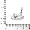 304 Stainless Steel Pendants SA-CBA34D4-02G-P-3
