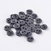 2-Hole Flat Round Resin Sewing Buttons for Costume Design BUTT-E119-34L-01-1