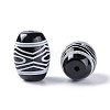 Tibetan Style dZi Beads TDZI-Z001-17-3